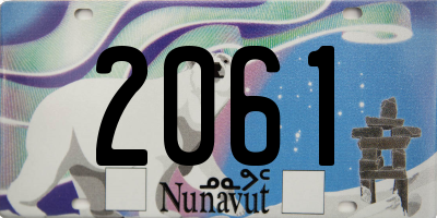 NU license plate 2061