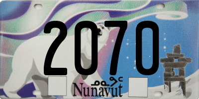 NU license plate 2070