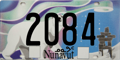 NU license plate 2084