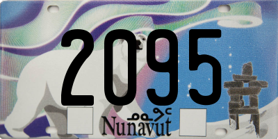 NU license plate 2095