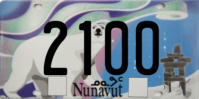 NU license plate 2100