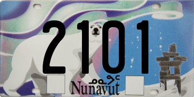 NU license plate 2101