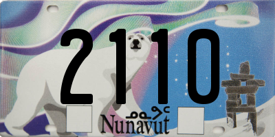 NU license plate 2110