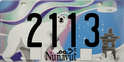 NU license plate 2113