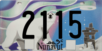 NU license plate 2115