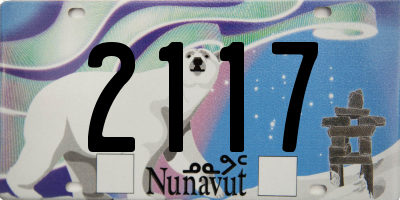 NU license plate 2117