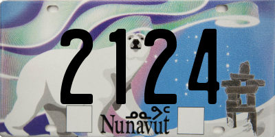 NU license plate 2124