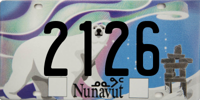 NU license plate 2126