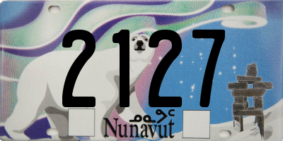 NU license plate 2127