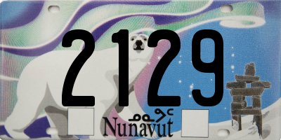 NU license plate 2129