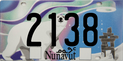 NU license plate 2138