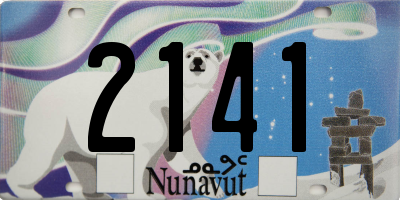 NU license plate 2141