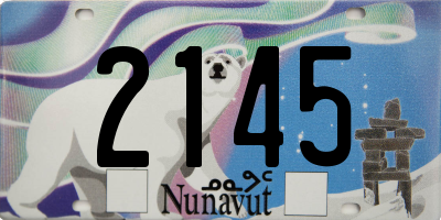 NU license plate 2145