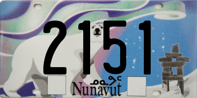 NU license plate 2151