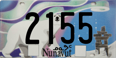 NU license plate 2155