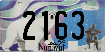 NU license plate 2163