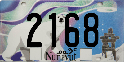 NU license plate 2168