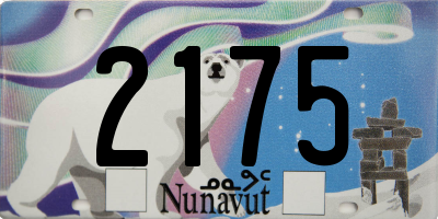 NU license plate 2175