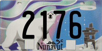 NU license plate 2176