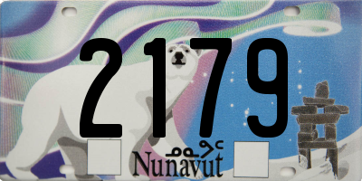 NU license plate 2179