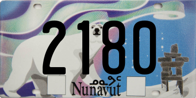 NU license plate 2180