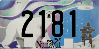 NU license plate 2181