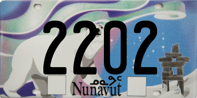 NU license plate 2202