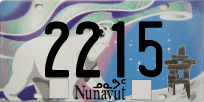 NU license plate 2215