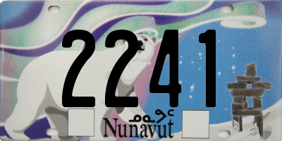 NU license plate 2241