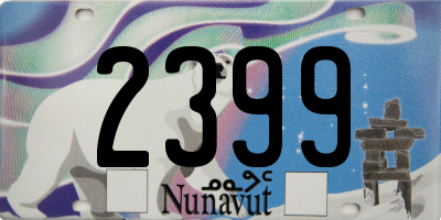 NU license plate 2399