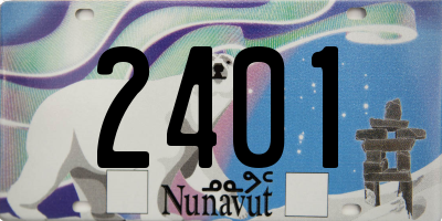 NU license plate 2401