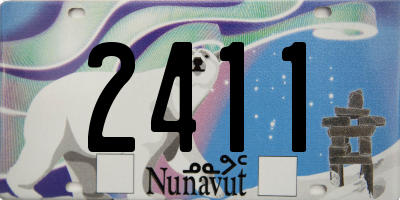 NU license plate 2411