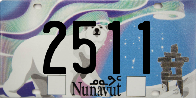 NU license plate 2511