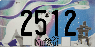 NU license plate 2512