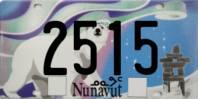 NU license plate 2515