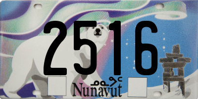 NU license plate 2516