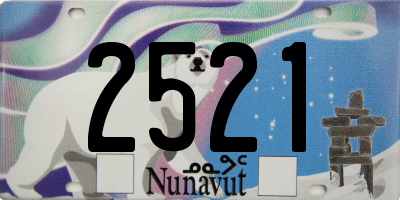 NU license plate 2521