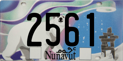 NU license plate 2561