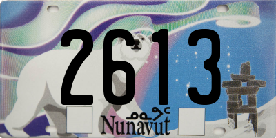 NU license plate 2613