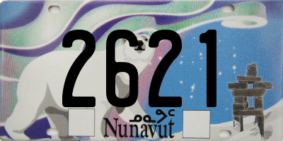 NU license plate 2621