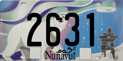 NU license plate 2631