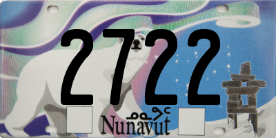 NU license plate 2722