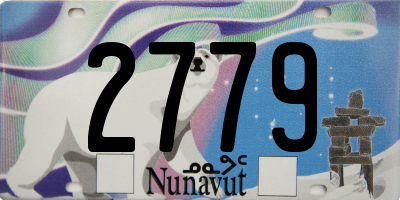 NU license plate 2779