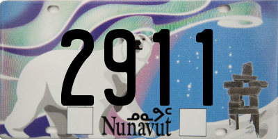 NU license plate 2911