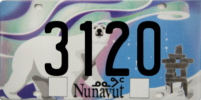 NU license plate 3120