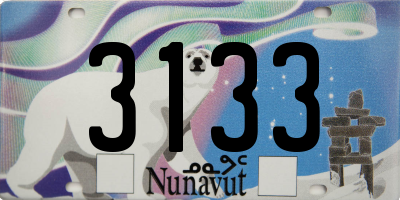 NU license plate 3133