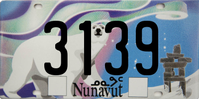 NU license plate 3139