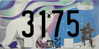 NU license plate 3175