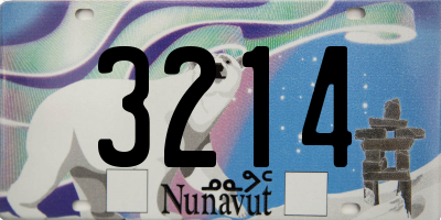 NU license plate 3214