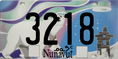 NU license plate 3218